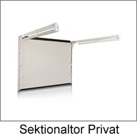 Sektionaltor Privat