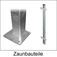 Zaunbauteile