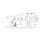 Gegensprechanlage Unterputz IP Video D1101FV - 1 Taster + Fingerprint